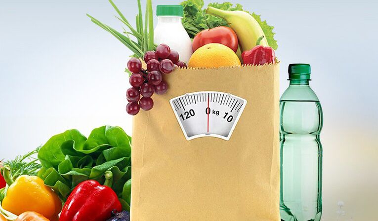 water and slimming products per week by 7 kg