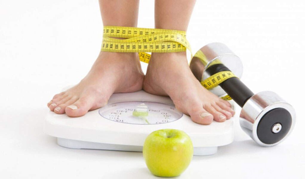 legs on the scales and methods of losing weight