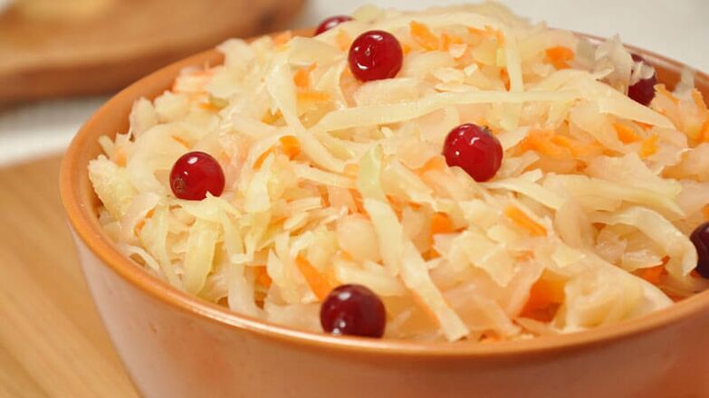 A reasonable amount of sauerkraut may be present on the menu for diabetics. 
