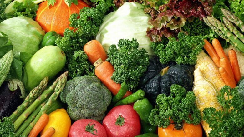 Vegetables in the diet of patients with diabetes mellitus