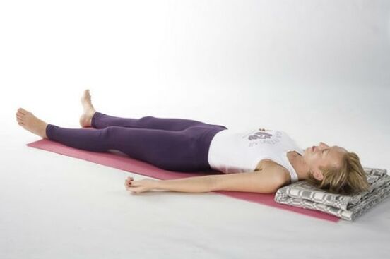 shavasana pose from yoga for weight loss