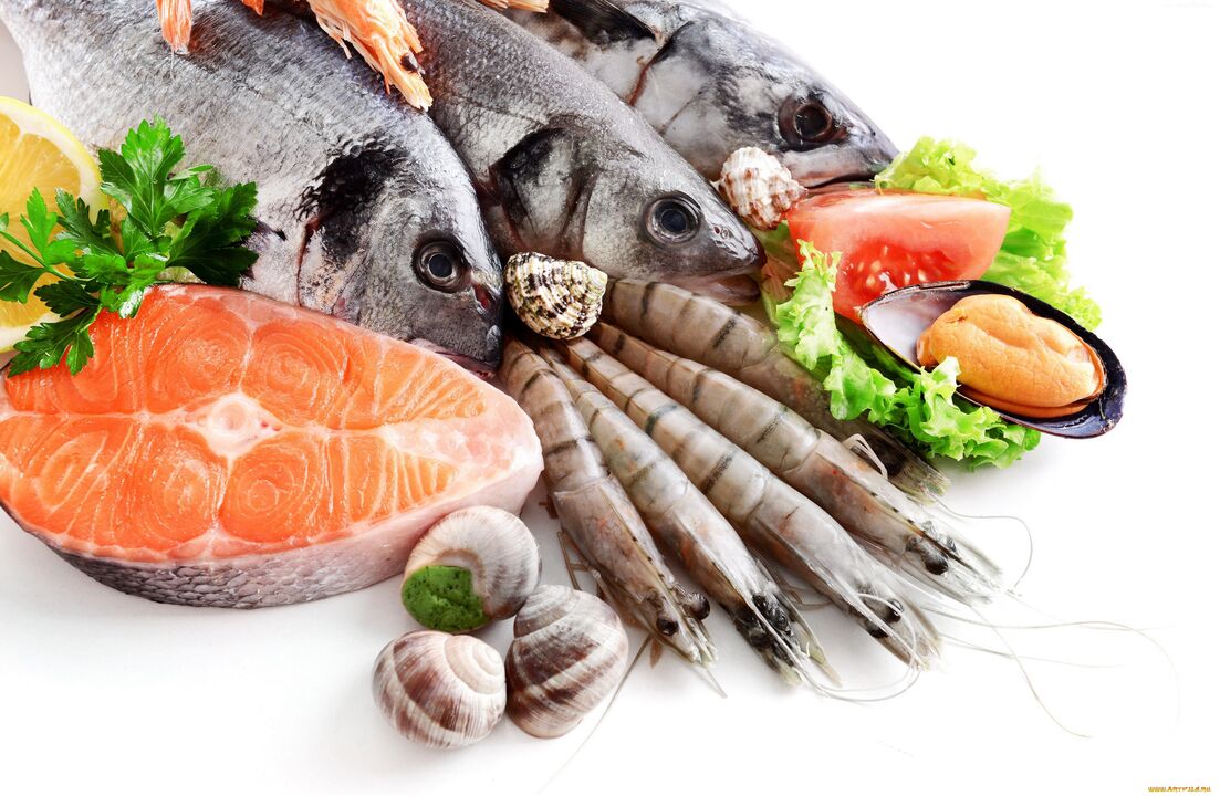 seafood for weight loss per month by 10 kg